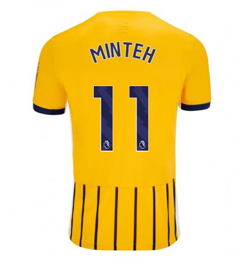 Moške Nogometnih dresov Brighton Yankuba Minteh #11 Tretji 2025-26 Kratki rokavi Moške Nogometnih dresov Brighton Yankuba Minteh #11 Tretji 2025-26 Kratki rokavi